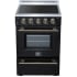 Forno Loiano FFSEL606924BLK - Loiano 24-Inch Freestanding Electric Range