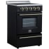 Forno Loiano FFSEL606924BLK - Loiano 24-Inch Freestanding Electric Range
