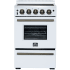 Forno Loiano FFSEL606924WHT - Loiano 24-Inch Freestanding Electric Range
