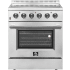 Forno Galiano FFSEL608330 - 30 Inch Freestanding Electric Range in Front View