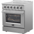 Forno Galiano FFSEL608330 - 30 Inch Freestanding Electric Range in Angled View