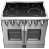 Forno Massimo FFSEL695536 - 36 Inch Freestanding French Door Electric Range in Front View