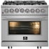 Forno Massimo FFSGS612536 - Professional Dual Fuel Range