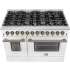 Forno Galiano FFSGS615648WHT - Galiano 48-inch Dual Fuel Range in Front Angled View
