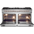 Forno Capriasca FFSGS618760 - 60 Inch Freestanding Dual Fuel Range in Opened View