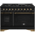 Forno FFSGS621948BLK - Antico 48-Inch Gas Range in Front View