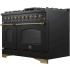 Forno FFSGS621948BLK - Antico 48-Inch Gas Range in Front Angled View