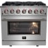 Forno Massimo FFSGS623936 - Front View - Lights On