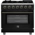 Forno Massimo FFSGS623936BLK - Forno Massimo 36-Inch Freestanding Gas Range
