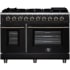 Forno Massimo FFSGS623948BLK - Forno Massimo 48-Inch Freestanding Gas Range