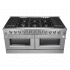 Forno Galiano FFSGS624460 - 60 Inch Freestanding Gas Range in Angled View
