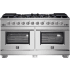 Forno Capriasca FFSGS626060 - 60 Inch Freestanding Gas Range in Front View