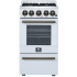 Forno Lamazze FFSGS626520WHT - Lamazze 20" 2.05 cu. ft. Freestanding Gas Range