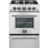 Forno Breno FFSGS627224 - Breno 24 Inch Freestanding Gas Range in Front View
