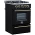 Forno Breno FFSGS627224BLK - Breno 24" 2.3 cu. ft. Freestanding Gas Range