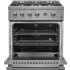 Forno Alta Qualita Marco FFSGS627730 - Marco 30 Inch Freestanding Gas Range in Opened View
