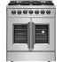 Forno Galiano FFSGS635630 - 30 Inch Freestanding French Door Dual Fuel Range in Front View