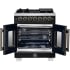Forno Capriasca FFSGS638730BLK - Capriasca 30-Inch Freestanding French Door Dual Fuel Range
