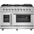Forno Massimo FFSGS643948 - 48 Inch Freestanding French Door Gas Range in Front View