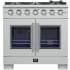 Forno Capriasca FFSGS646036 - Capriasca 36-Inch Freestanding French Door Gas Range