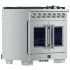 Forno Capriasca FFSGS646036 - Capriasca 36-Inch Freestanding French Door Gas Range