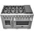 Forno Capriasca FFSGS646048 - Capriasca 48 Inch Freestanding Gas Range in Front View
