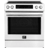 Forno Espresso FFSIN090530WHT - 30 Inch Slide-In Induction Range in Front View