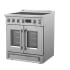 Forno Alta Qualita Torino FFSIN095030 - Torino 30 Inch French Door Induction Range with Air Fryer and True Convection Oven