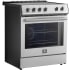 Forno Leonardo Espresso FFSIN098230 - 30 Inch Slide-In Induction Range in Angled View