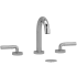 Rohl RIU™ RU08LC - Riu™ Widespread Lavatory Faucet With C-Spout in Chrome
