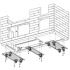 Fire Magic IDWK04 - Wheel Kit for ID660 Pre-Fab Grill Island