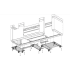Fire Magic IDWK05 - Wheel Kit for ID790 &amp; IH790 Pre-Fab Grill Island
