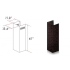 ZLINE 8667FE - Dimensional Diagram