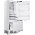 Fulgor Milano 400 Series FM4BM30IFBI - 30 Inch Panel Ready Built-In Bottom Mount Refrigerator in Angle Opened View