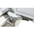 Fulgor Milano 400 Series FM4BM30IFBI - 30 Inch Panel Ready Built-In Bottom Mount Refrigerator in Hinge View
