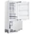 Fulgor Milano 400 Series FM4BM36FBI - 36 Inch Panel Ready Built-In Bottom Mount Refrigerator in Angled Opened View