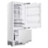 Fulgor Milano 400 Series FM4BM36IFBI - 36 Inch Panel Ready Built-In Bottom Mount Refrigerator in Angled Opened View