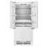 Fulgor Milano FM4FBM36IFBI - 36 Inch Panel Ready Built-In French Door Refrigerator in Front View