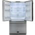 Fulgor Milano FM4FBM36SS - 36 Inch Built-In French Door Refrigerator in Opened View
