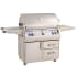 Fire Magic Echelon Diamond Series E790S8EAN62 - 36 Inch Free-Standing Gas Grill with Flush Mounted Single Side Burner