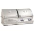 Fire Magic Aurora A830I A830I7EANCB - 46-Inch Built-In Gas/Charcoal Combo BBQ Grill