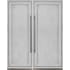 Fulgor Milano 700 Series FMREFR02 - Side-by-Side Panel Ready Refrigerator and Freezer Set