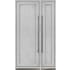Fulgor Milano 700 Series FMREFR16 - Side-by-Side Panel Ready Refrigerator and Freezer Set