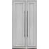 Fulgor Milano 700 Series FMREFR18 - Side-by-Side Panel Ready Refrigerator and Freezer Set