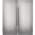 Fulgor Milano 700 Series FMREFR19 - Side-by-Side Stainless Steel Refrigerator and Freezer Set