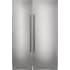 Fulgor Milano 700 Series FMREFR24 - Side-by-Side Stainless Steel Refrigerator and Freezer Set