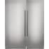 Fulgor Milano 700 Series FMREFR29 - Side-by-Side Stainless Steel Refrigerator and Freezer Set