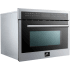 Forno Oliena FMWDR309324 - 24 Inch Built-In Microwave Oven in Angled View