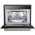 Forno Oliena FMWDR309324BLK - 24 Inch Built-In Microwave Convection Oven in Opened View