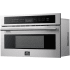 Forno Oliena FMWDR309330 - 30 Inch Built-In Microwave Convection Oven in Angled View